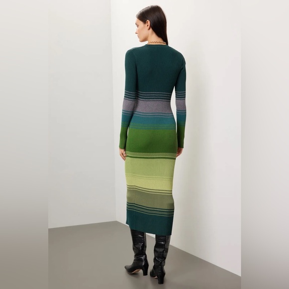 STAUD Pine Forest Shoko Dress - Picture 2 of 10